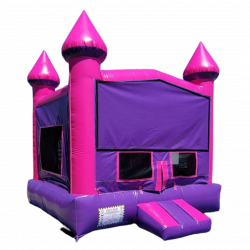 *13'x13' Purple & Pink Bounce House