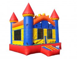 13'x13' Multi color bounce house