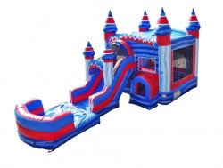 4 in 1 Patriot combo bounce house