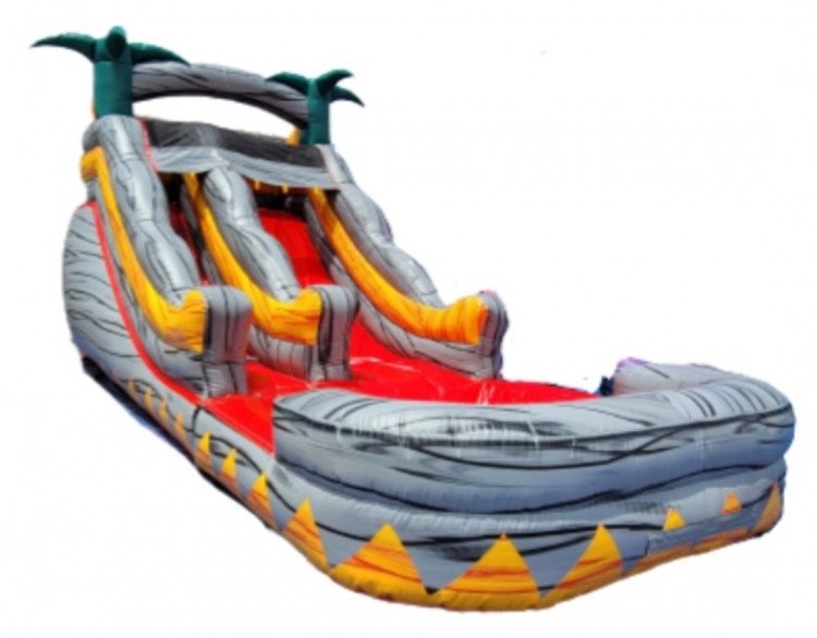 14' Volcano waterslide