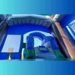 Untitled20design2011 1684426026 4 in 1 Tropical Combo Bounce House w/ 7 ft. Slide