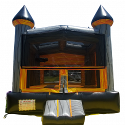 * 13’x13’ Jack Black, Orange and Grey Bounce House