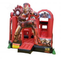 5 in 1 Ironman- Avengers combo bounce house