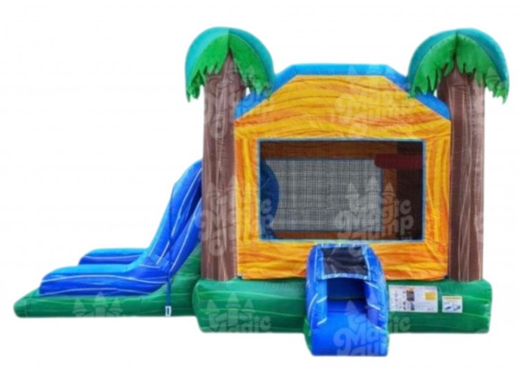 4 in 1 Tropical Breeze combo bounce house