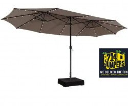 15' Umbrella with LED lights