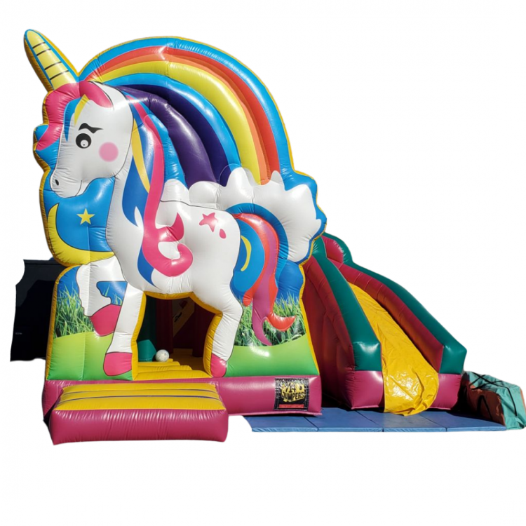 5 in 1 Unicorn combo bounce house