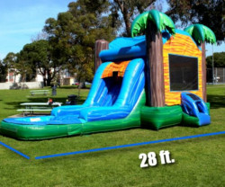 Screenshot 20241017 182400 Chrome 1729286407 4 in 1 Tropical Breeze combo bounce house. #009